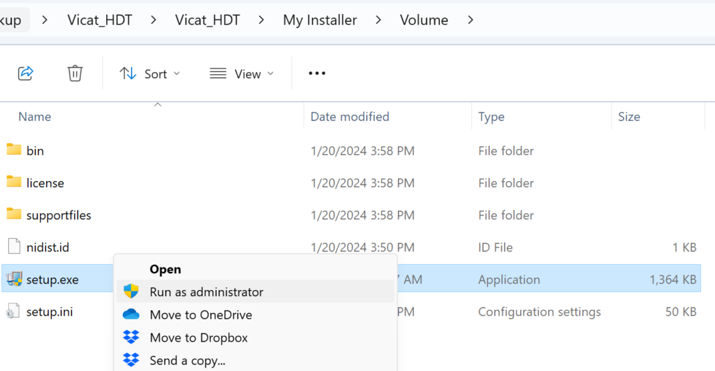 نصب نرم‌افزار HDT Vicat نسخه Free-Lock - تصویر 2